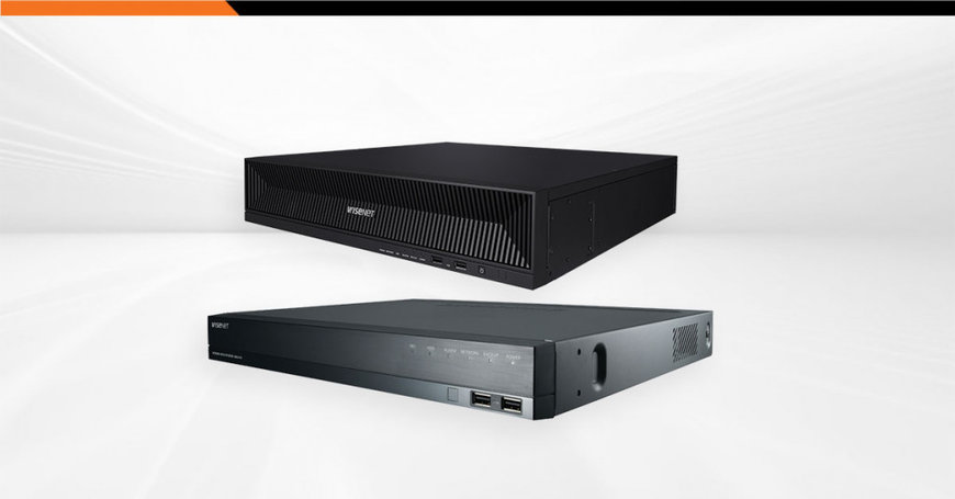 HANWHA TECHWIN EXPANDS ITS RANGE OF NVRS SUPPORTING WISENET AI CAMERAS